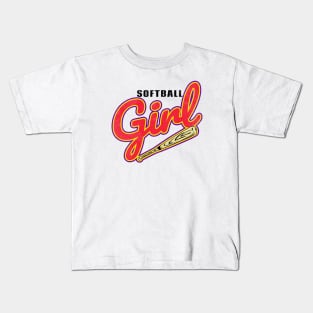 softball Kids T-Shirt